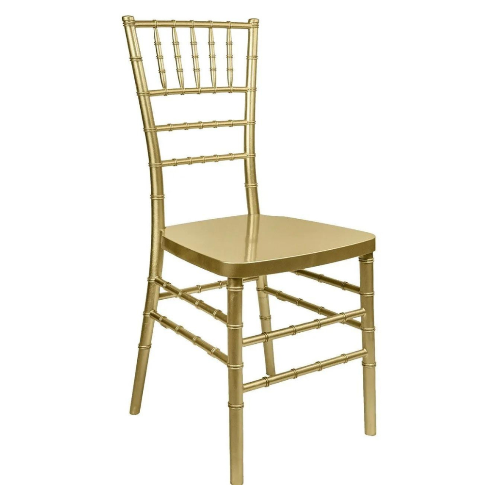 Chiavari chair with cushions – Gold
